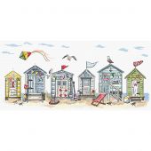 Foglio di punto croce - Letistitch - Cottage sul mare