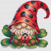 Foglio di punto croce - Les petites croix de Lucie - Sogni di volpe