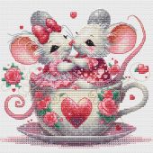 Foglio di punto croce - Les petites croix de Lucie - Sogni di volpe