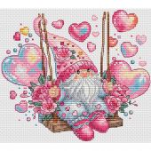 Foglio di punto croce - Les petites croix de Lucie - Sogni di volpe