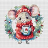 Foglio di punto croce - Les petites croix de Lucie - Sogni di volpe