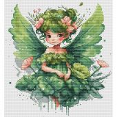 Foglio di punto croce - Les petites croix de Lucie - Sogni di volpe