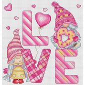 Foglio di punto croce - Les petites croix de Lucie - Sogni di volpe