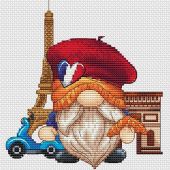 Foglio di punto croce - Les petites croix de Lucie - Sogni di volpe