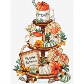 Foglio di punto croce - Les petites croix de Lucie - Sogni di volpe