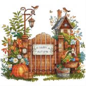 Foglio di punto croce - Les petites croix de Lucie - Sogni di volpe