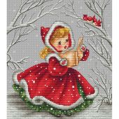 Foglio di punto croce - Les petites croix de Lucie - Sogni di volpe