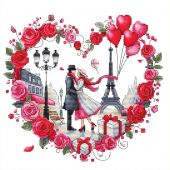 Foglio di punto croce - Les petites croix de Lucie - Sogni di volpe