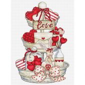 Foglio di punto croce - Les petites croix de Lucie - Sogni di volpe