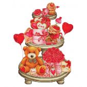 Foglio di punto croce - Les petites croix de Lucie - Sogni di volpe