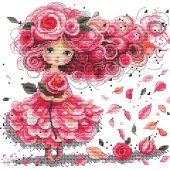 Foglio di punto croce - Les petites croix de Lucie - Sogni di volpe