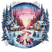 Foglio di punto croce - Les petites croix de Lucie - Sogni di volpe