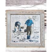 Foglio di punto croce - Isabelle Haccourt Vautier - Sogni di volpe