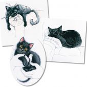 pacchetto creativo per il tempo libero - RTO - Set di gatti neri