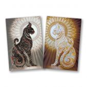 Kit di ricamo con perline - Abris Art - La dea Bastet