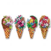 Kit di ornamenti da ricamare - MP Studia - Il gusto delle stagioni