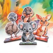 statuetta di diamante - Crystal Art D.I.Y - Pacchetto animali antipodi