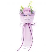Puzzle 3D in PVC - ROKR - Rosa viola