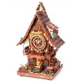 Puzzle meccanico in legno 3D - ROKR - Orologio a cucù