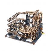 Puzzle meccanico 3D in legno - ROKR - Pista di marmo - Città notturna