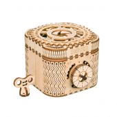 Puzzle meccanico 3D in legno - ROKR - Scatola del tesoro