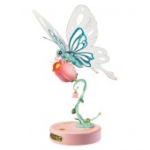 Puzzle meccanico 3D - ROKR - Farfalla meccanica rosa