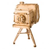 Puzzle in legno 3D - ROKR - Vintage camera