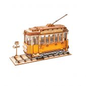 Puzzle in legno 3D - ROKR - Tramvia retrò