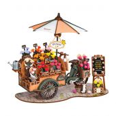 Casa in miniatura - Rolife - Bancarella di fiori