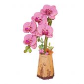Puzzle in legno 3D - ROWOOD - Orchidea