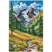 kit ricamo a punto croce - RTO - Sentiero di montagna