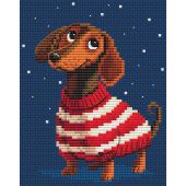 kit ricamo a punto croce - RTO - Avventurieri a strisce - Teckel
