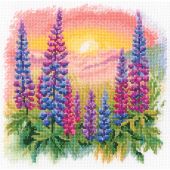 kit ricamo a punto croce - RTO - Di che colore è il sole?