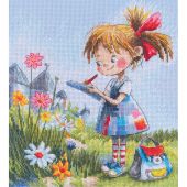 kit ricamo a punto croce - RTO - Il richiamo dei fiori