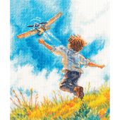 kit ricamo a punto croce - RTO - Oltre il cielo