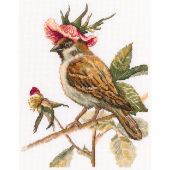 Kit Punto Croce - RTO - Cappello a fiori