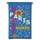 Kit per banner da ricamo - SEG de Paris - Bienvenuto