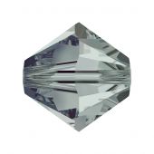 Perline e paillettes - Rowan - Pacchetto da 50 perline Swarovski 6 mm - Black Diamond
