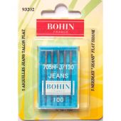Aghi per macchine da cucire - Bohin - 5 aghi jeans
