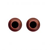 Occhi per il peluche - Union Knopf by Prym - Marrone medio 12 mm