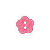 Bottoni a 2 fori - Union Knopf by Prym - Set di 4 bottoni - fiore rosa da 12 mm