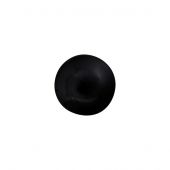 Bottoni di coda - Union Knopf by Prym - Set di 4 pulsanti - vetro nero da 8 mm