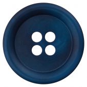 Bottoni a 4 fori - Union Knopf by Prym - Bottone in poliestere - 28 mm blu navy