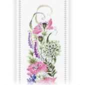 Kit per banner da ricamo - Riolis - assortimento di fiori
