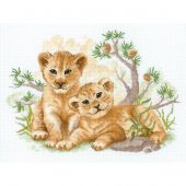 Kit Punto Croce - Riolis - Figli della Savana
