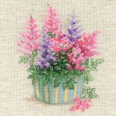 Kit Punto Croce - Riolis - Astilbe