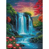 kit ricamo a punto croce - Riolis - Cascata magica