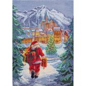 kit ricamo a punto croce - Aine - Notte magica