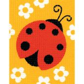 Kit di tela per bambini - Vervaco - Coccinella