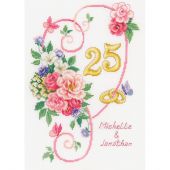Kit Punto Croce - Vervaco - Anniversario di matrimonio